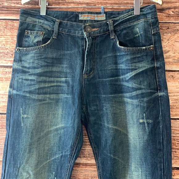 Ingalls Denim Distressed Jean - Picture 2 of 6